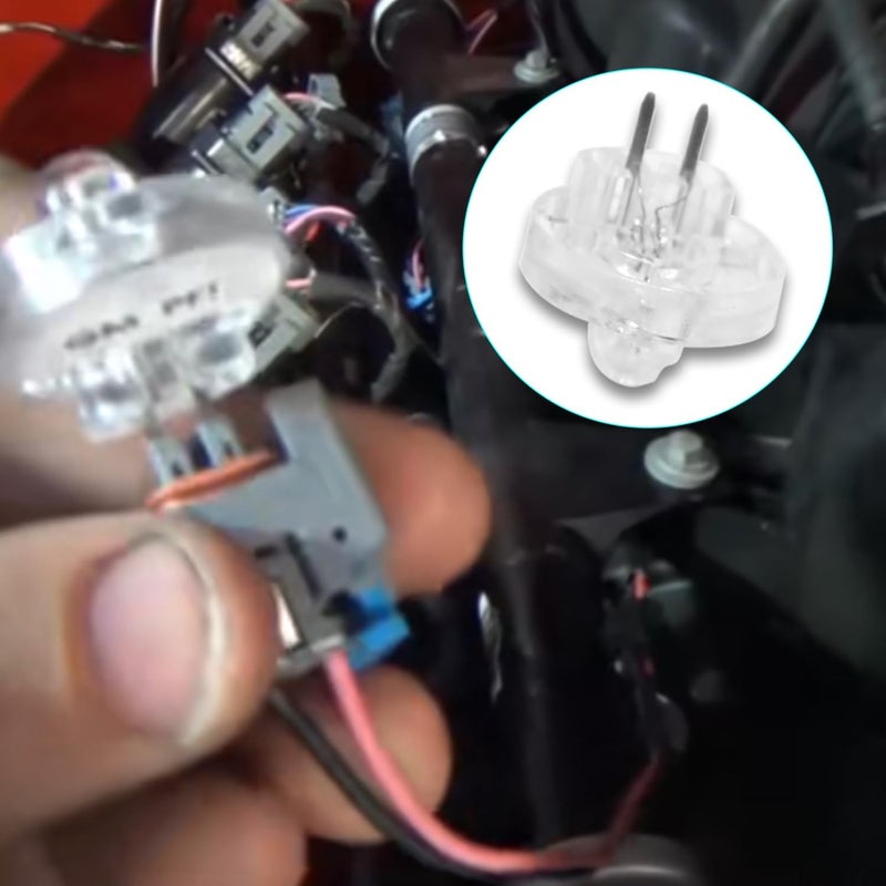 DPTOOL Fuel Injector Noid Light Test Kit Noid Lites IAC Tester Compatible with GM PFI/TBI/SCPI/Multec2 Replacement for Ford TBI Compatible with Bosch2/PFI with Extension - Image 4